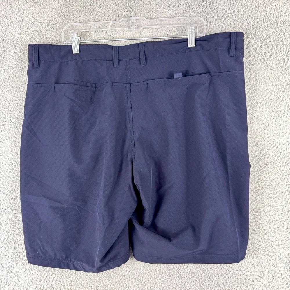 North Face Shorts Mens 40 Navy Blue Outdoors Stretch Zip Pocket Quick Dry Hiking